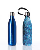 BBBYO Future Bottle + carry cover - stainless steel insulated bottle - 750 ml - Wind print