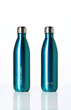 BBBYO Future Bottle + carry cover - stainless steel insulated bottle - 500 ml -Tokyo print