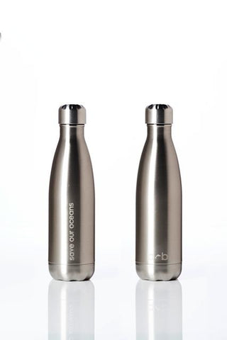 BBBYO Future Bottle - Silver -  Stainless Steel - Insulated - 500 ml