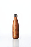 BBBYO Future Bottle - Woodgrain -  Stainless Steel - Insulated - 500 ml