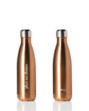 BBBYO Future Bottle + carry cover - stainless steel insulated bottle - 500 ml - Attica print