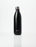BBBYO Future Bottle + carry cover - stainless steel insulated bottle - 1000 ml - Black Koru