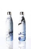BBBYO Future Bottle + carry cover - stainless steel insulated bottle - 750 ml - Marble print