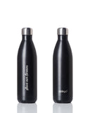 BBBYO Future Bottle + carry cover - stainless steel insulated bottle - 750 ml - Smoke print