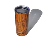 BBBYO Coffee Fix Cup stainless steel - insulated - 600 ml - Wood