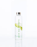 Glass is Greener + carry cover - 750 ml - Tetra print